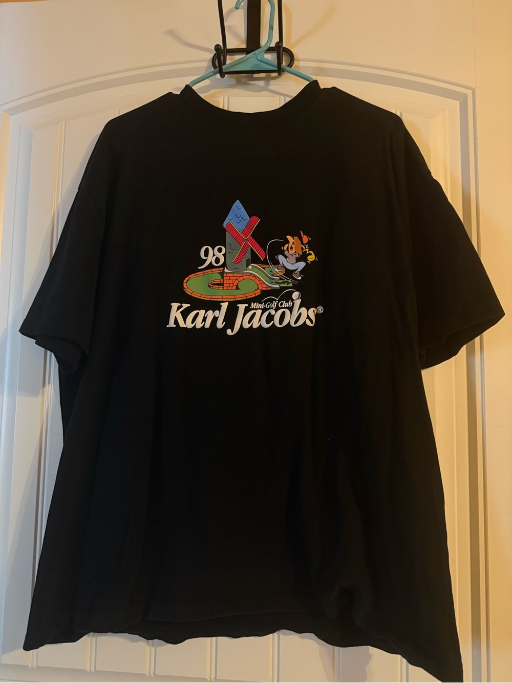 Black Graphic Short Sleeve Tee